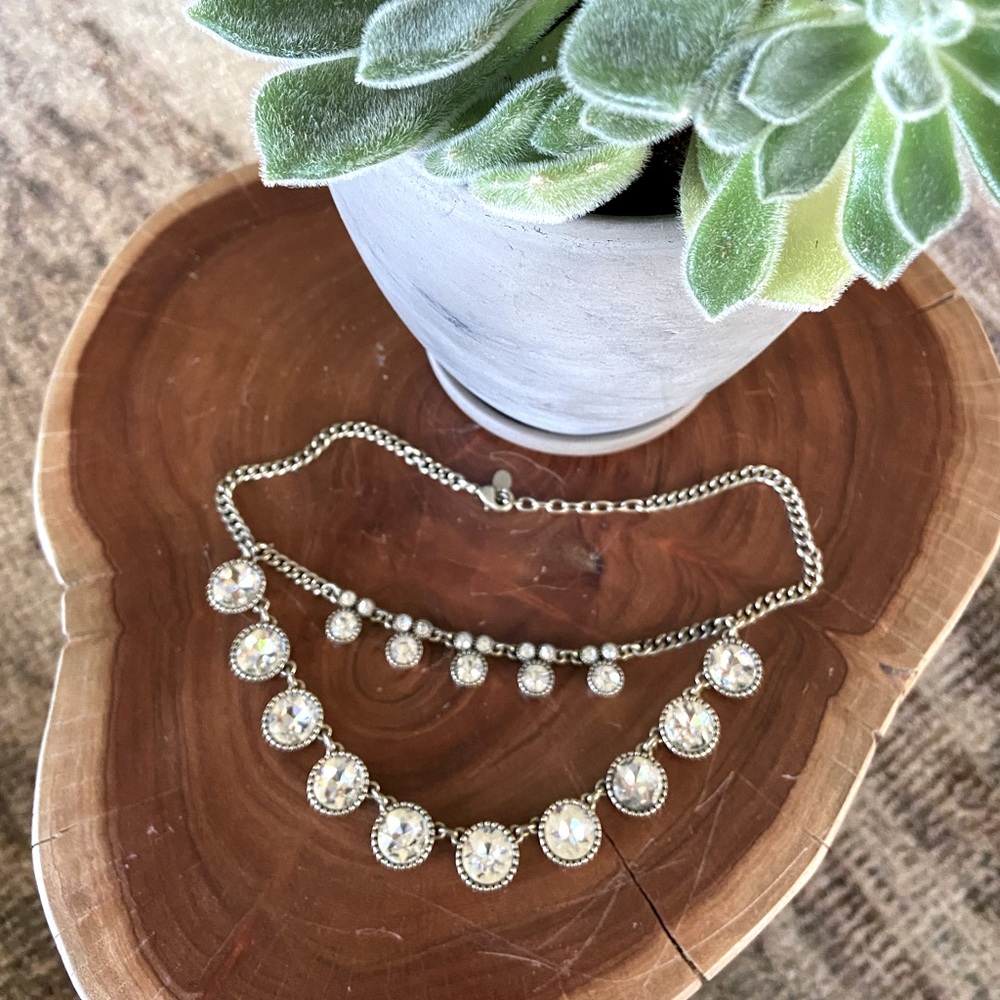 LOFT two tier necklace